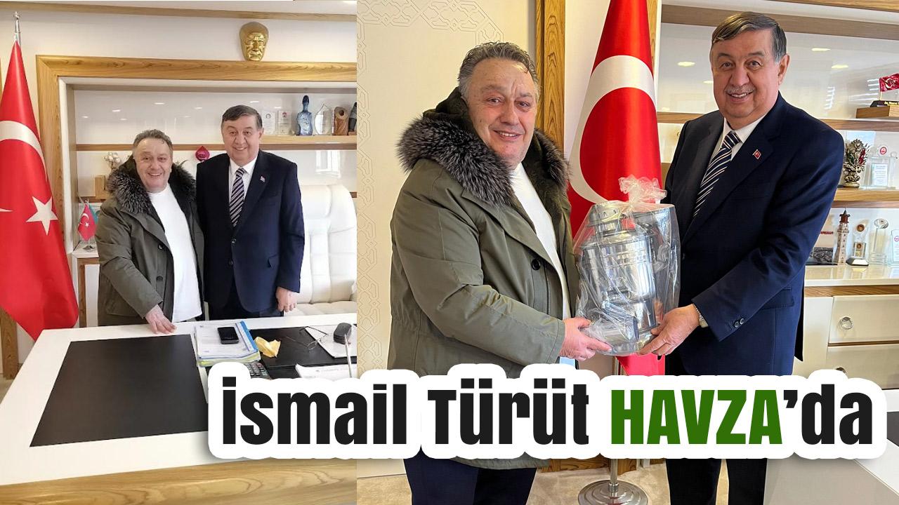 İsmail Türüt’ten Havza’ya Sıcak Ziyaret: Festival Daveti Masada
