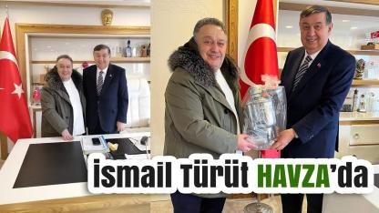 İsmail Türüt’ten Havza’ya Sıcak Ziyaret: Festival Daveti Masada