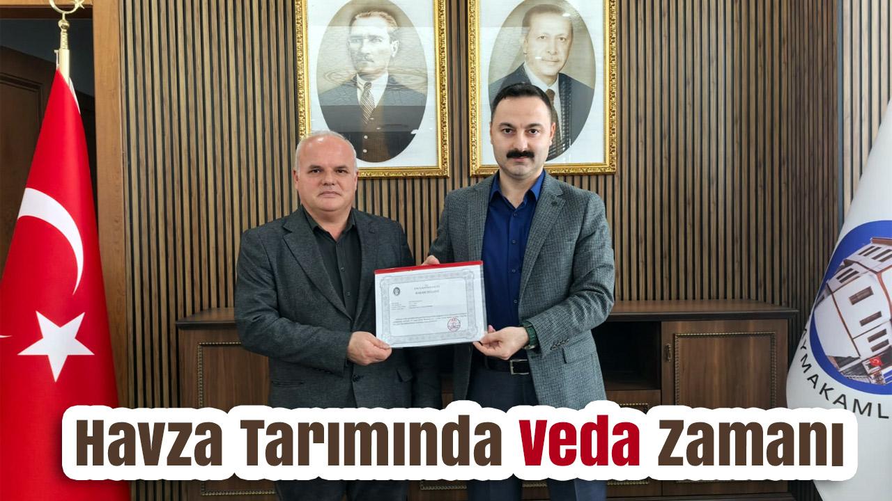 Kaymakam Ayvat’dan Sağlam’a Başarı Belgesi