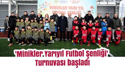 Malatya’da Minikler Yarıyıl Futbol Şenliği Başladı