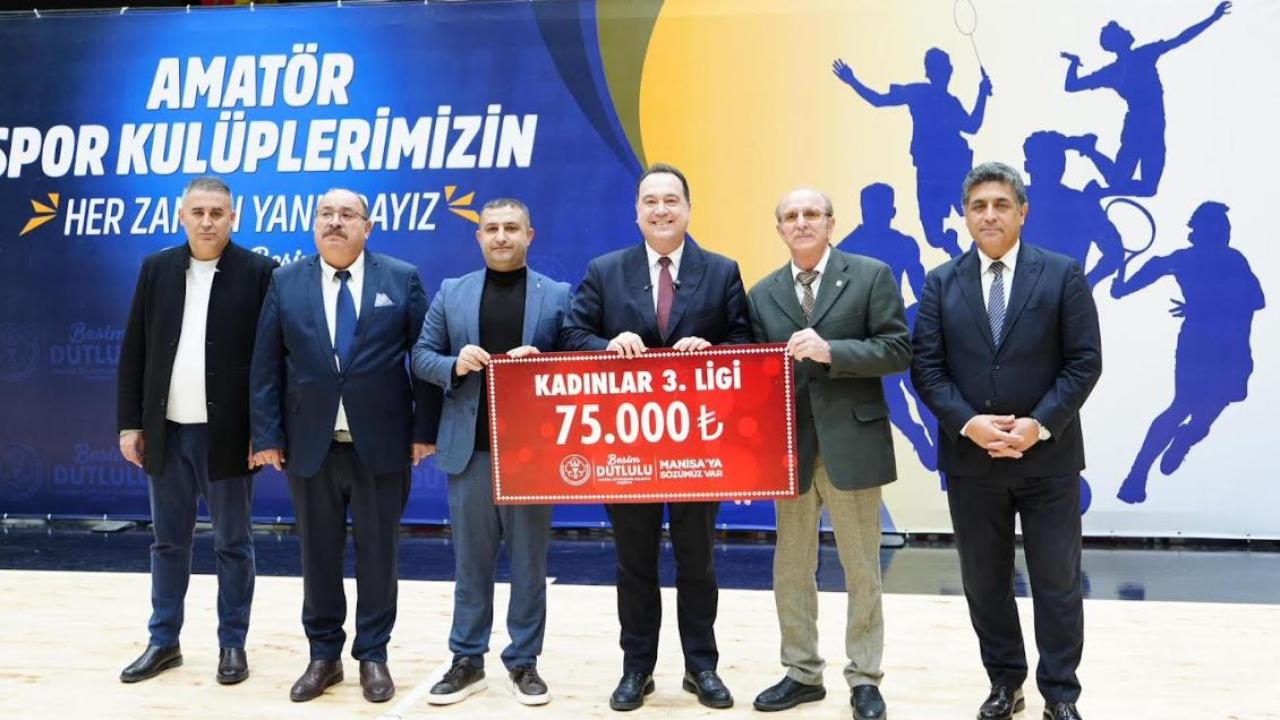 Manisa’da Amatör Spora Güçlü Destek: 123 Kulübe 12,7 Milyon Lira