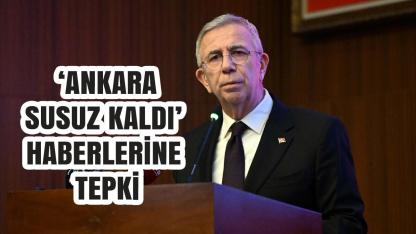 Mansur Yavaş: Ankara’da Su Kesintisi Yok, Tasarruf Hayati Önem Taşıyor