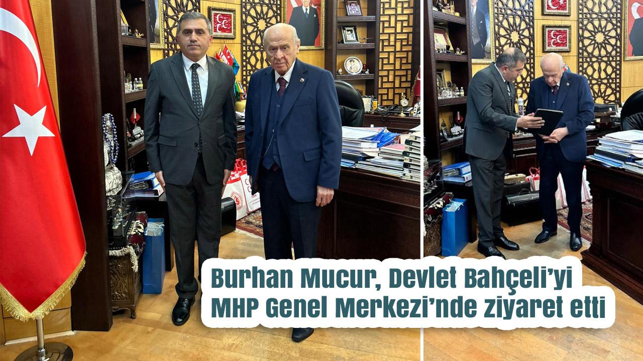 MHP Samsun İl Başkanı Burhan Mucur’dan Genel Başkan Devlet Bahçeli’ye Ziyaret
