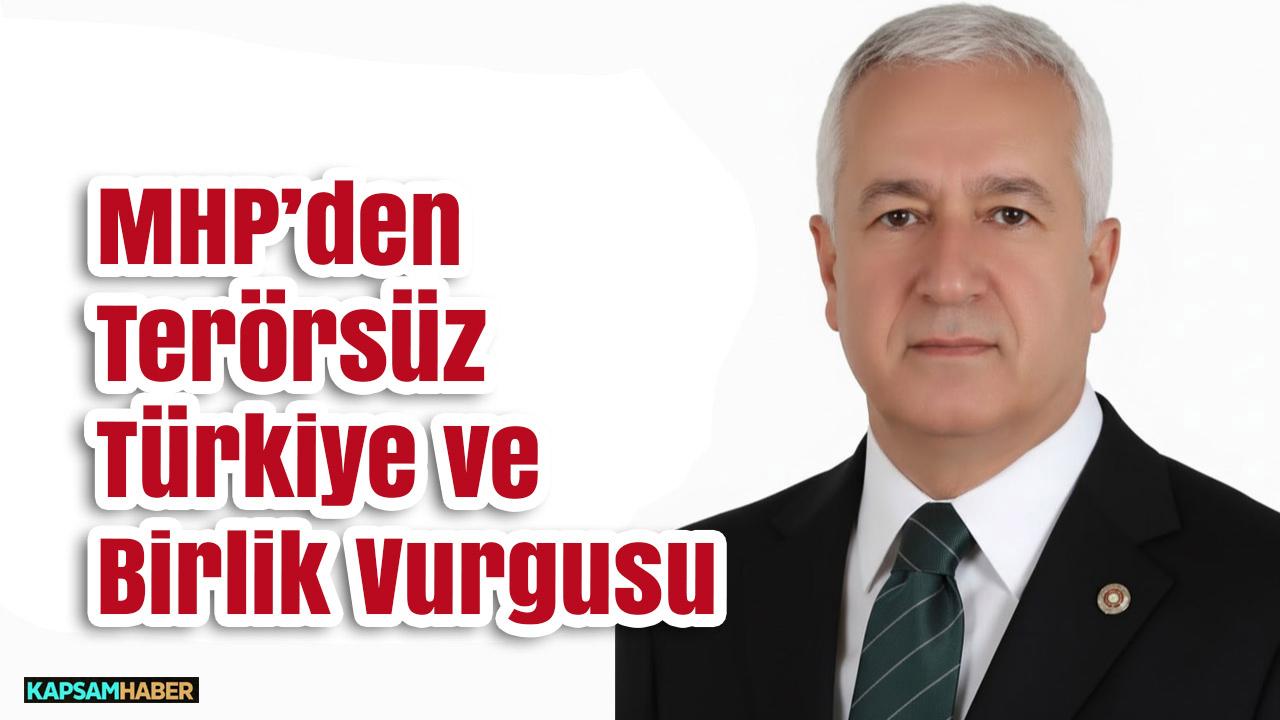 Çubuk’ta Dikkat Çeken Mesajlar: MHP’den Terörsüz Türkiye ve Birlik Vurgusu