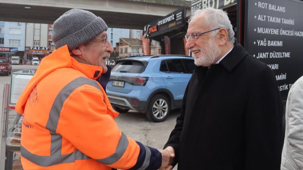 Milletvekili Karaman Gülsan Sanayi’de Esnafı Dinledi: Toybelen Süreci Netleşmeli