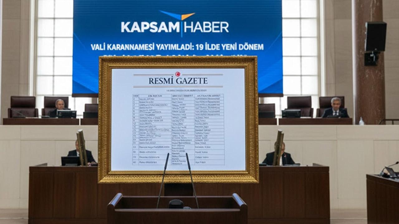 Mülki İdarede 2026 Rotasyonu: 19 İlde Vali Değişti, 7 İsim Merkeze Çekildi