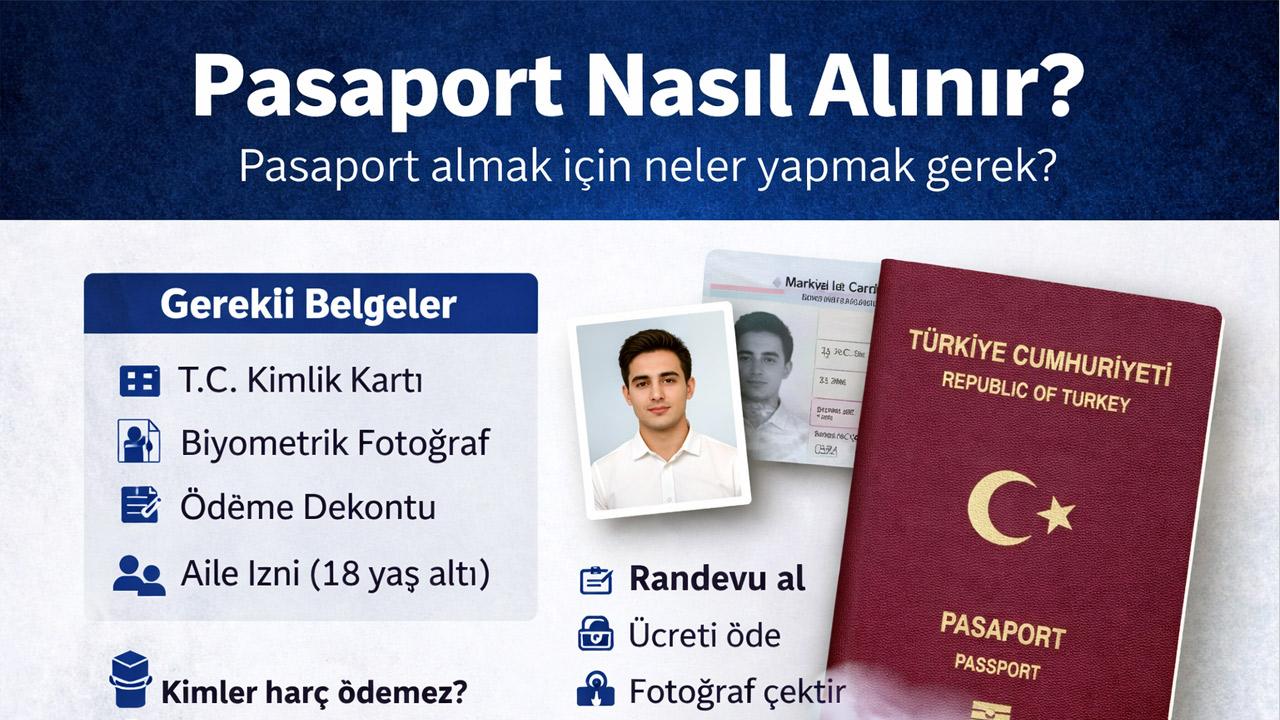 Pasaport Nasıl Alınır? 2026 Güncel Başvuru Rehberi