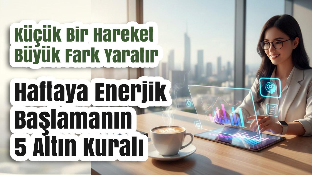 Pazartesi Sendromunu Bitiren 5 Altın Kural: Haftaya Enerjik Başlamanın Yolu