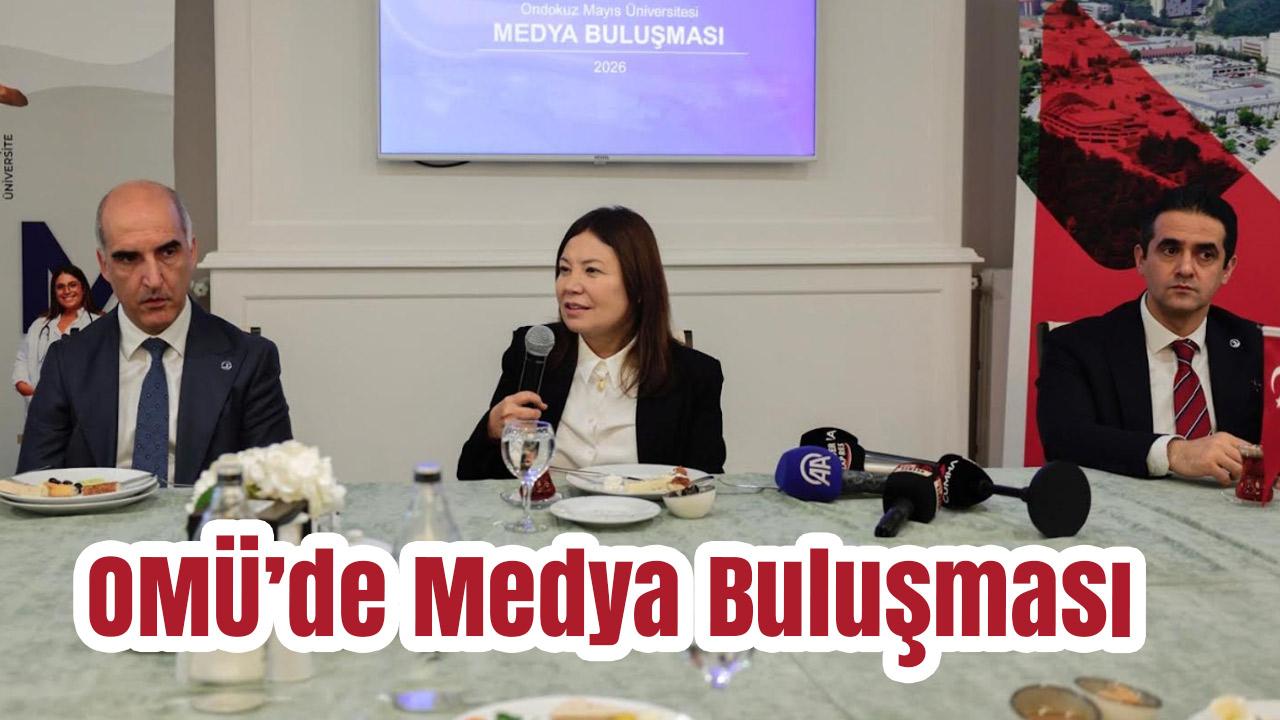 Rektör Aydın, Samsun Medyasıyla OMÜ’nün Gelecek Hedeflerini Paylaştı