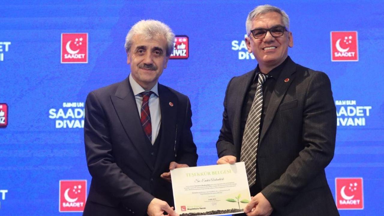 Saadet Partisi Samsun İl Divanı Halkla Buluştu