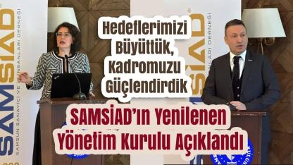 SAMSİAD’da Yönetim Kadrosu Güçlendi: Başkan Eldemir Yönetim Kurulunu Yeniledi