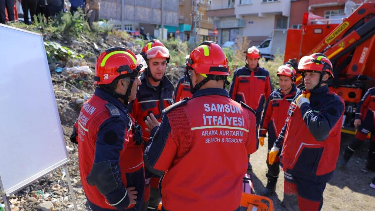 Samsun İtfaiyesi 2025’te 5 Bin 119 Hayat Kurtardı