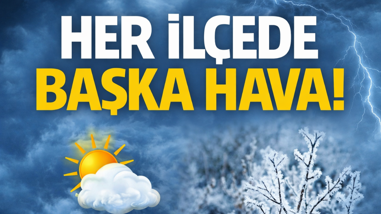 Samsun’da Bugün Hava Sürprizli: Kış Ortasında İlçe İlçe Değişen Tablo