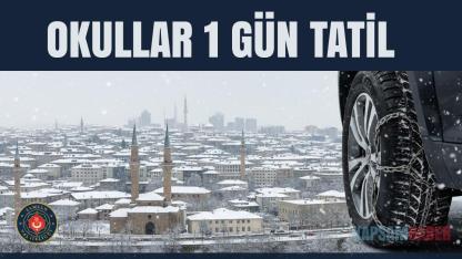 Samsun'da Eğitime Kar Engeli: Valilik 1 Gün Tatil İlan Etti!