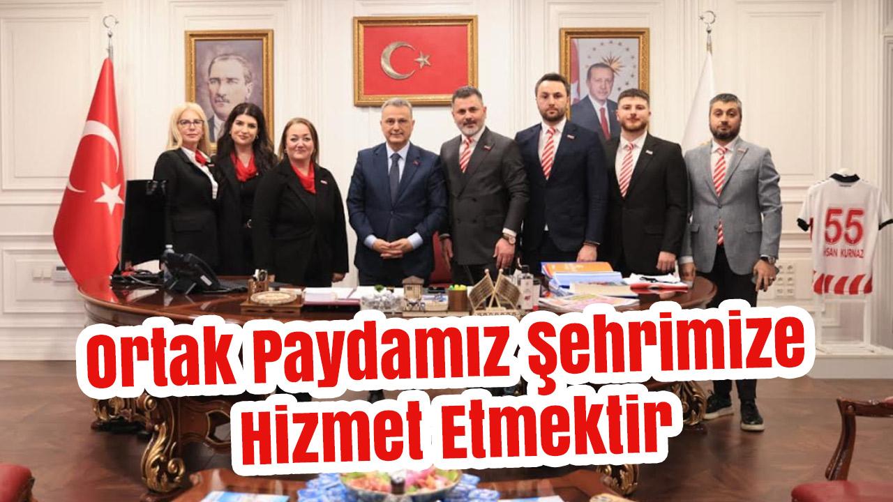 Sevdamız Samsun Genel Merkezi’nden İlkadım Belediyesi’ne Kurumsal Ziyaret