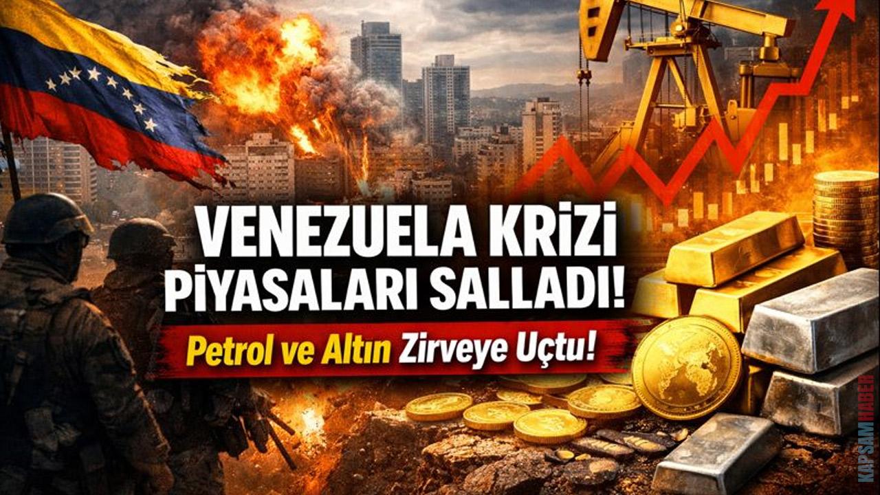 Venezuela Krizi Piyasaları Sarstı: Petrol ve Altın Rekora Koştu