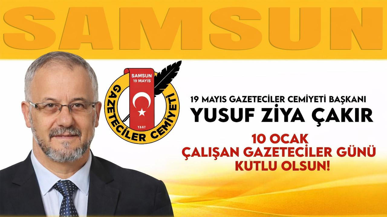 Yusuf Ziya Çakır’dan 10 Ocak Çalışan Gazeteciler Günü Mesajı