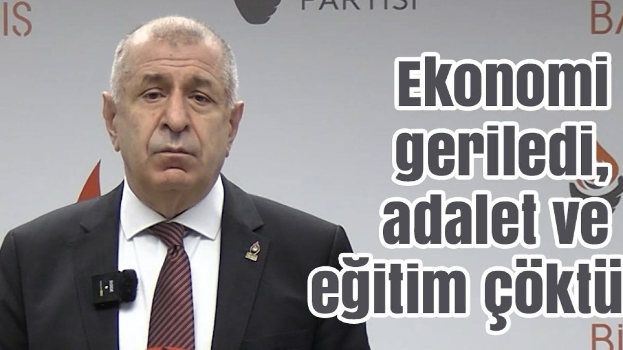 Zafer Partisi Genel Başkanı Ümit Özdağ’dan Sert 2026 Değerlendirmesi