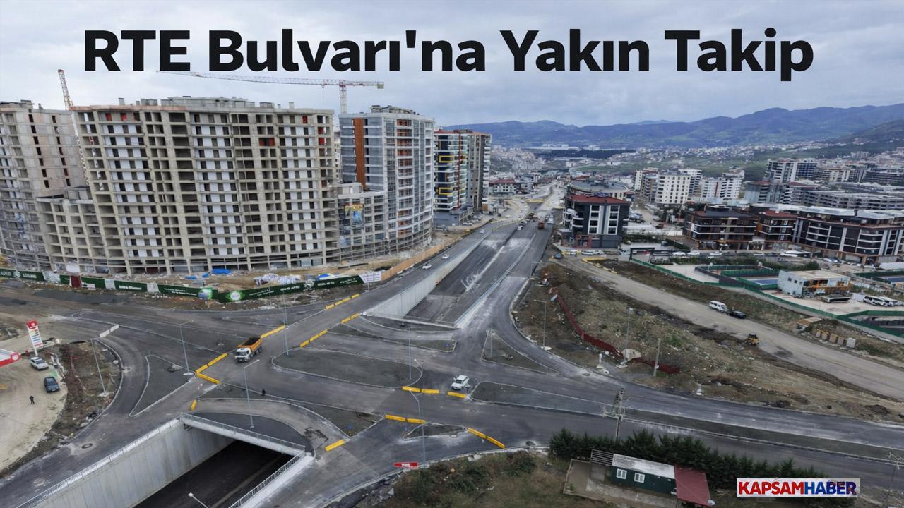 Başkan Doğan’dan RTE Bulvarı’na Yakın Takip