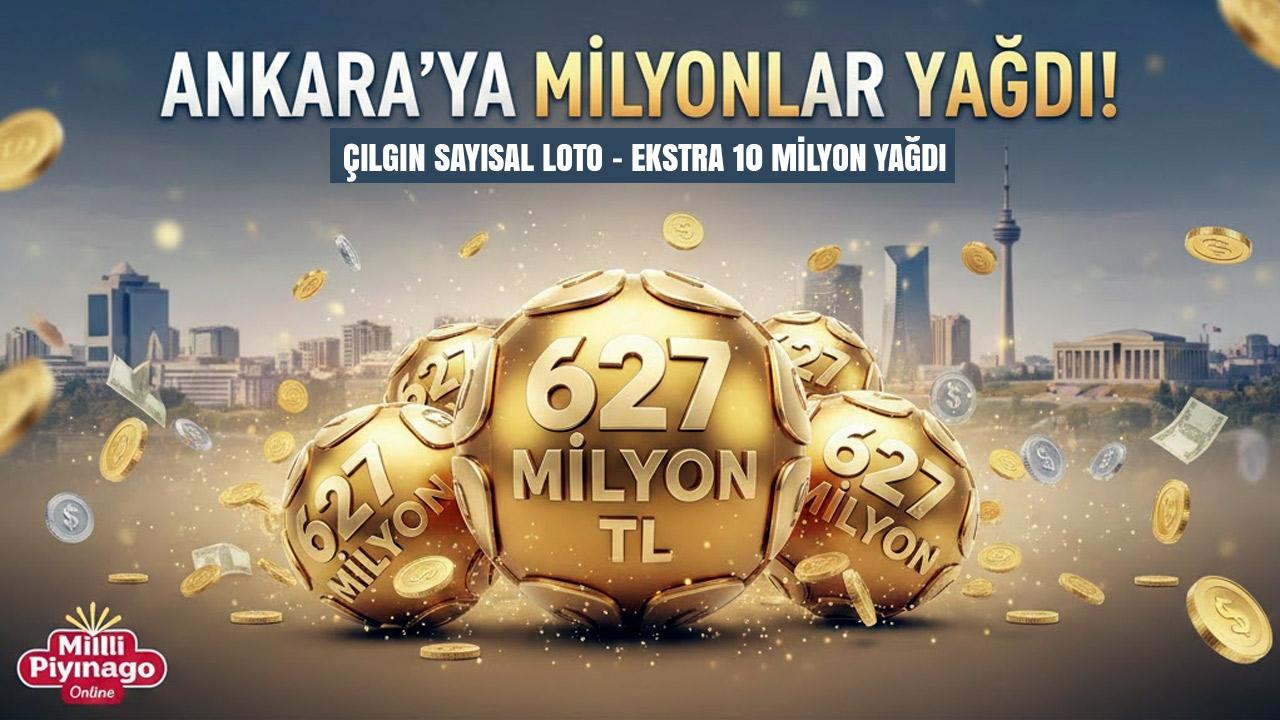 Çılgın Sayısal’da Festival Gibi İkramiye! 2 Şanslı Kişiye 10 Milyon TL Ekstra Ödeme: İşte Şanslı İlçe!