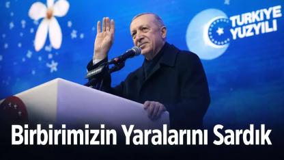 Erdoğan Osmaniye’de Konuştu: Yaraları Birlikte Sardık