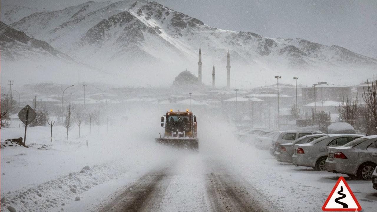Erzurum’da Eğitime Kar Engeli: Doğu’da Fırtına Uyarısı