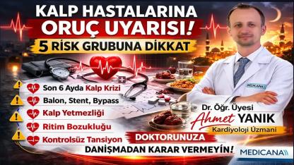 Kalp Hastalarına Oruç Uyarısı: 5 Risk Grubuna Dikkat