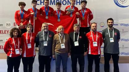 Samsunlu Sporcu Burhan Yusuf Çizmecioğlu Avrupa Şampiyonluğu Yaşadı