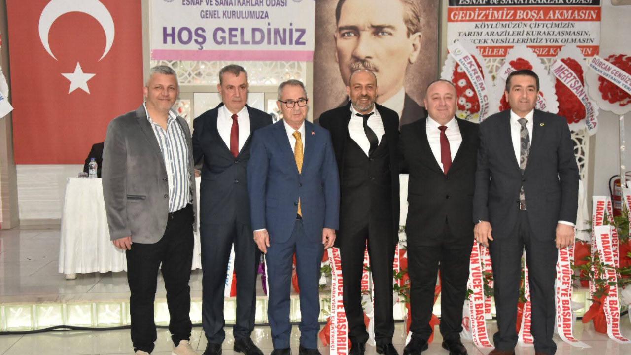 Saruhanlı Esnaf ve Sanatkârlar Odası’nda Yeni Dönem: Başkan Gürcan Cengiz