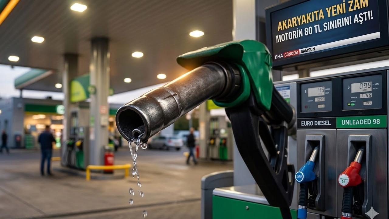 Akaryakıtta Rekor Artış: Motorin Bazı Şehirlerde 80 Lirayı Aştı