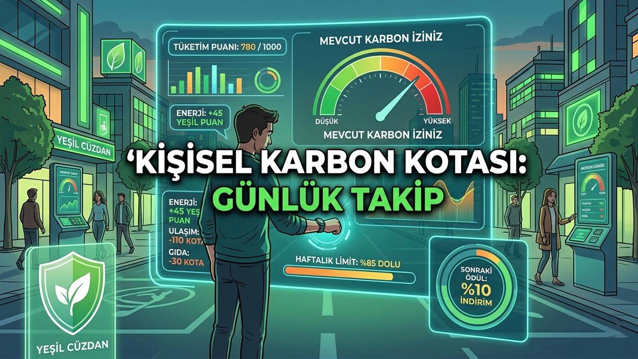 Akıllı şehirlerde yeni dönem: Kişisel karbon kotası uygulaması başlıyor mu?