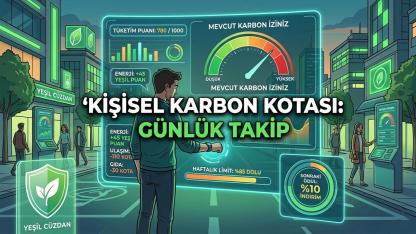 Akıllı şehirlerde yeni dönem: Kişisel karbon kotası uygulaması başlıyor mu?