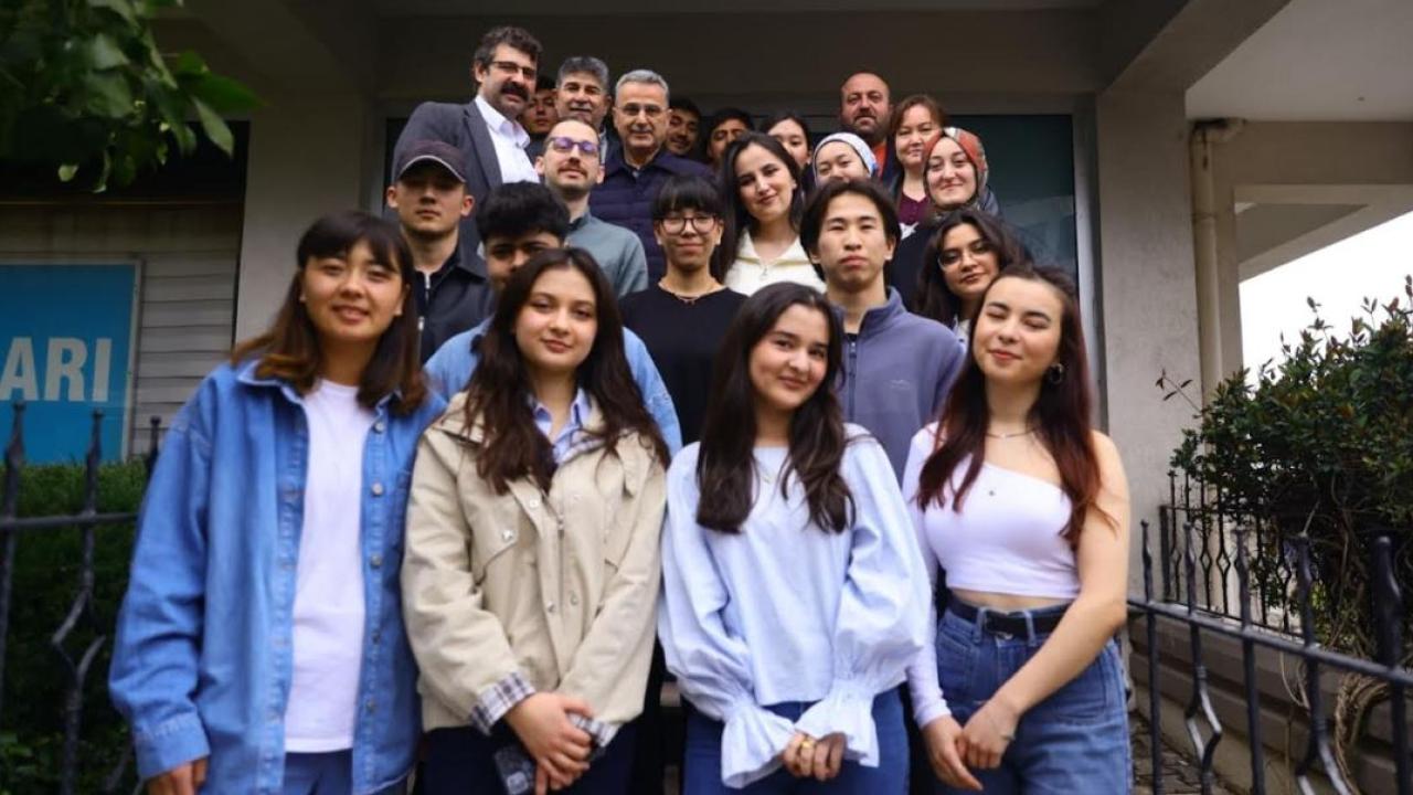 Başkan İhsan Kurnaz Uluslararası Öğrencilerle Buluştu