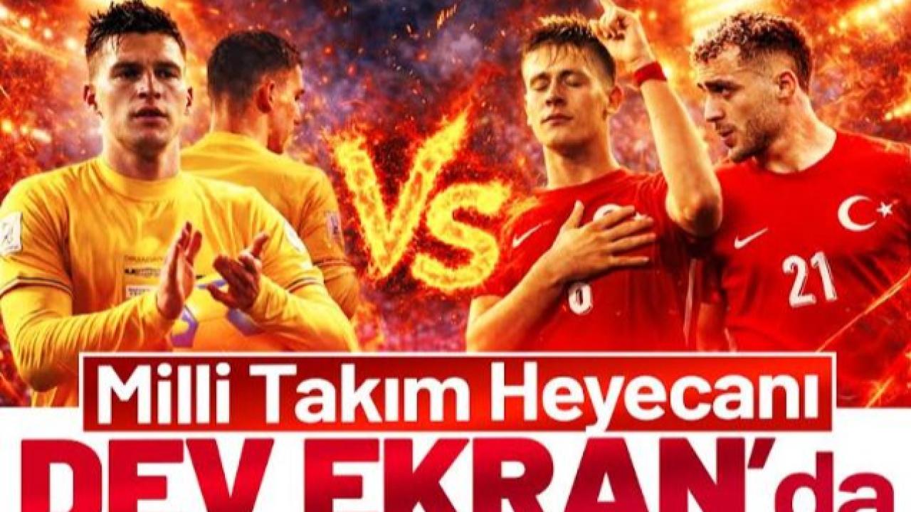 Canik’te Milli Maç Heyecanı Dev Ekranda Yaşanacak