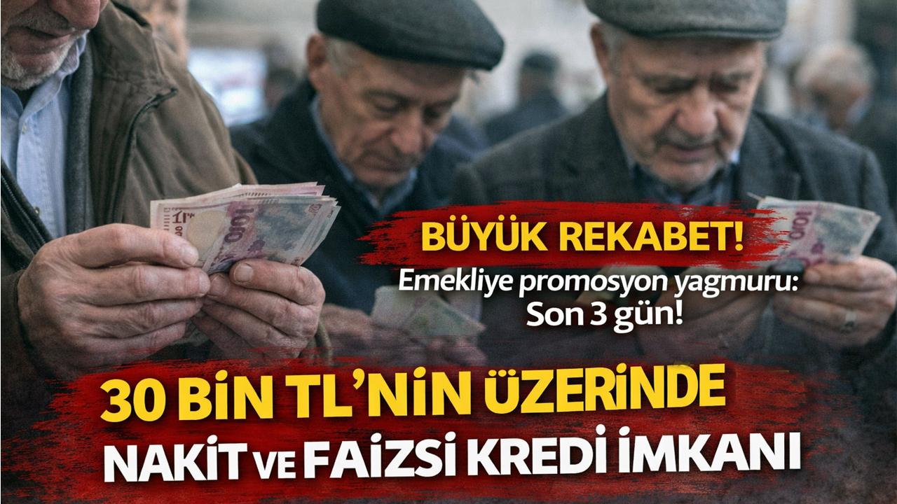 Emekliye büyük yarış: Bankalar kesenin ağzını açtı