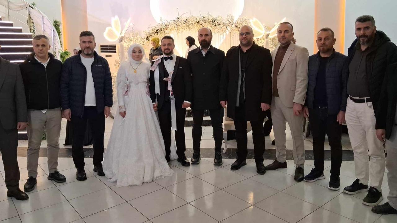 Havza’da Cumhur İttifakı’nı Buluşturan Düğün