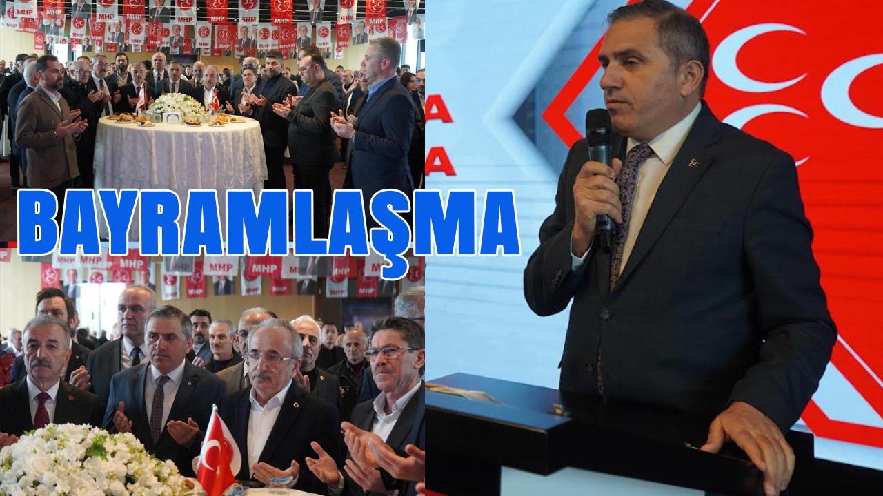 MHP Samsun’da Bayramlaşma Programında Birlik Mesajı Verildi