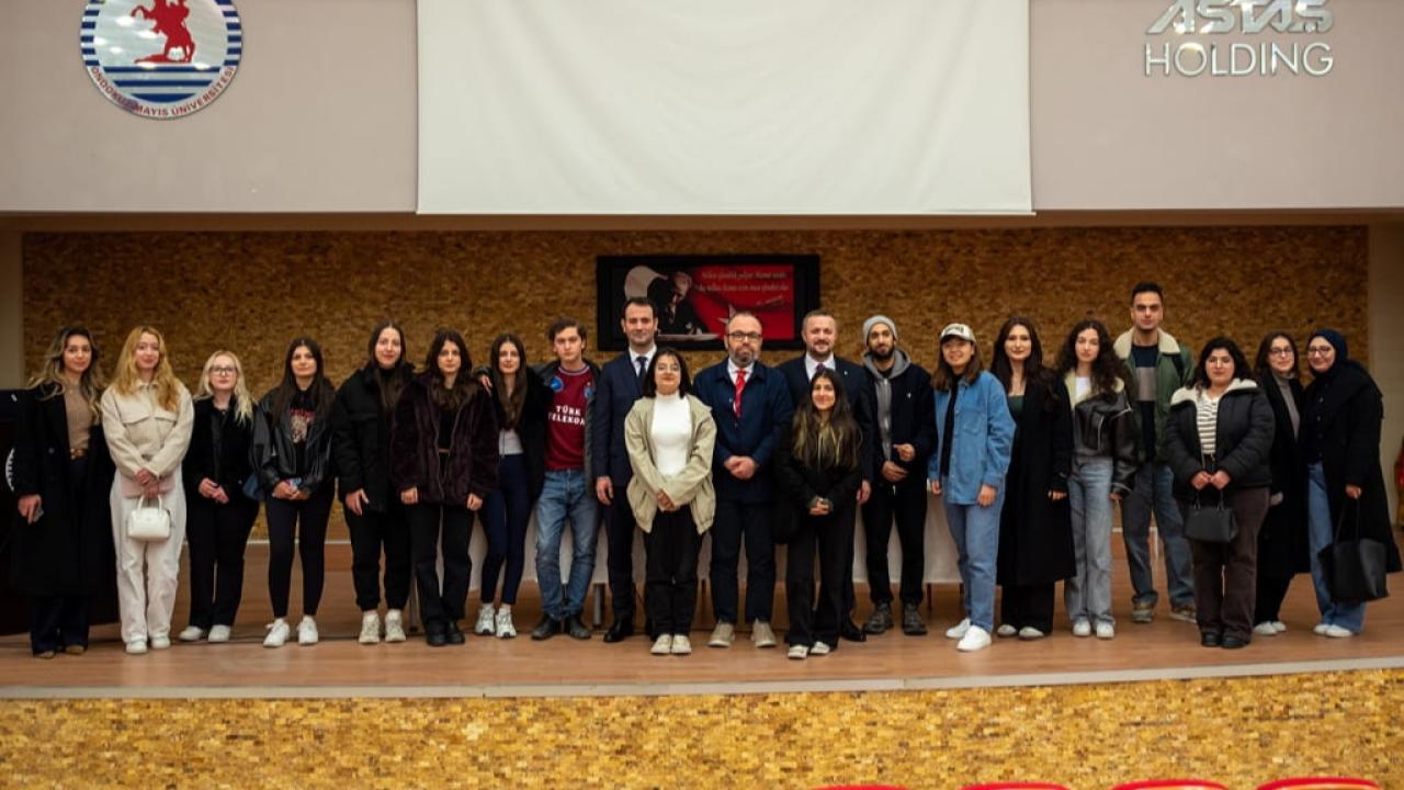 OMÜ’de medya ve algı yönetimi konferansı düzenlendi