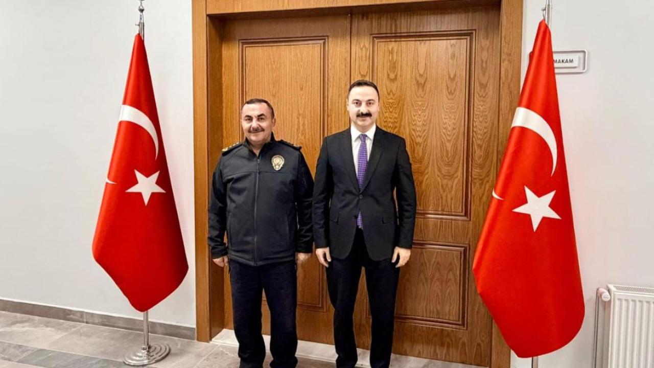 Samsun İl Emniyet Müdürü Arıbaş’tan Havza Kaymakamı Ayvat’a Ziyaret