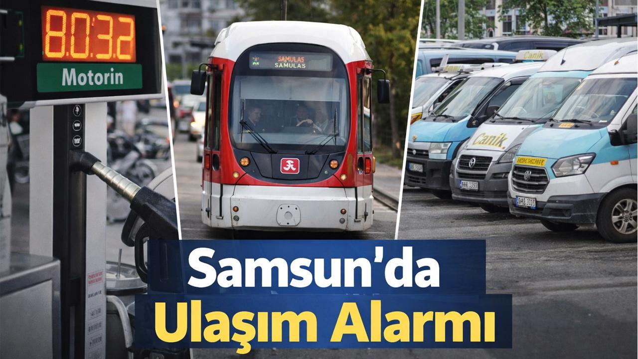 Samsun’da Ulaşım Alarmı: Motorin Artışı Zam Endişesini Büyüttü