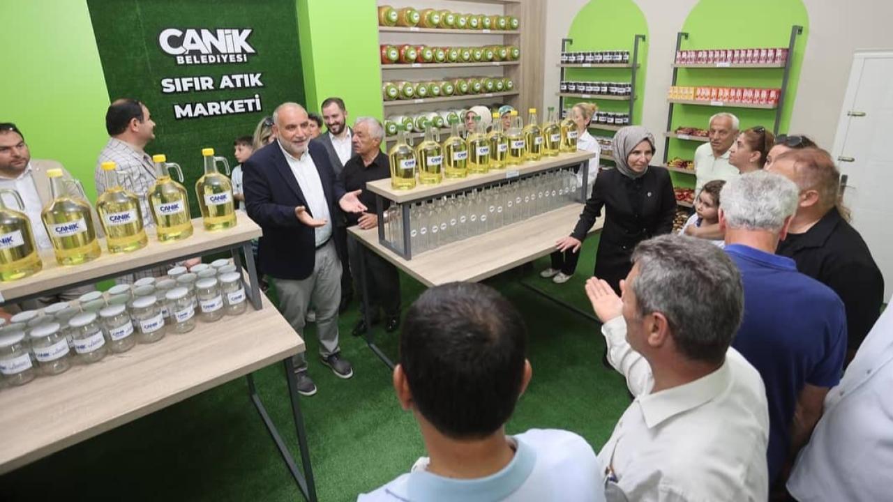 Canik’te Atıklar Ekonomiye Kazandırılıyor