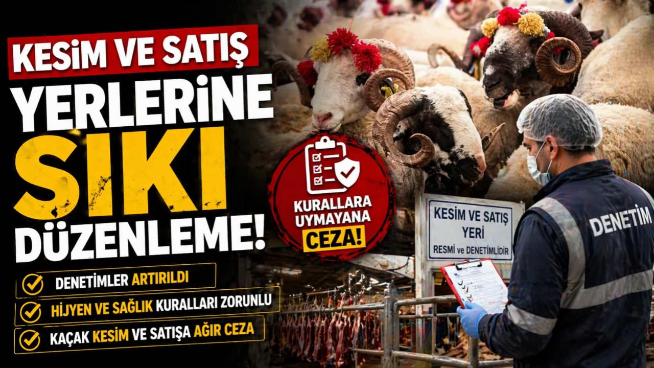 2026 Kurban uygulama esasları Resmi Gazete’de yayımlandı