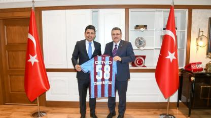 Bakan Yardımcısı Boyraz Trabzon’da Temaslarda Bulundu