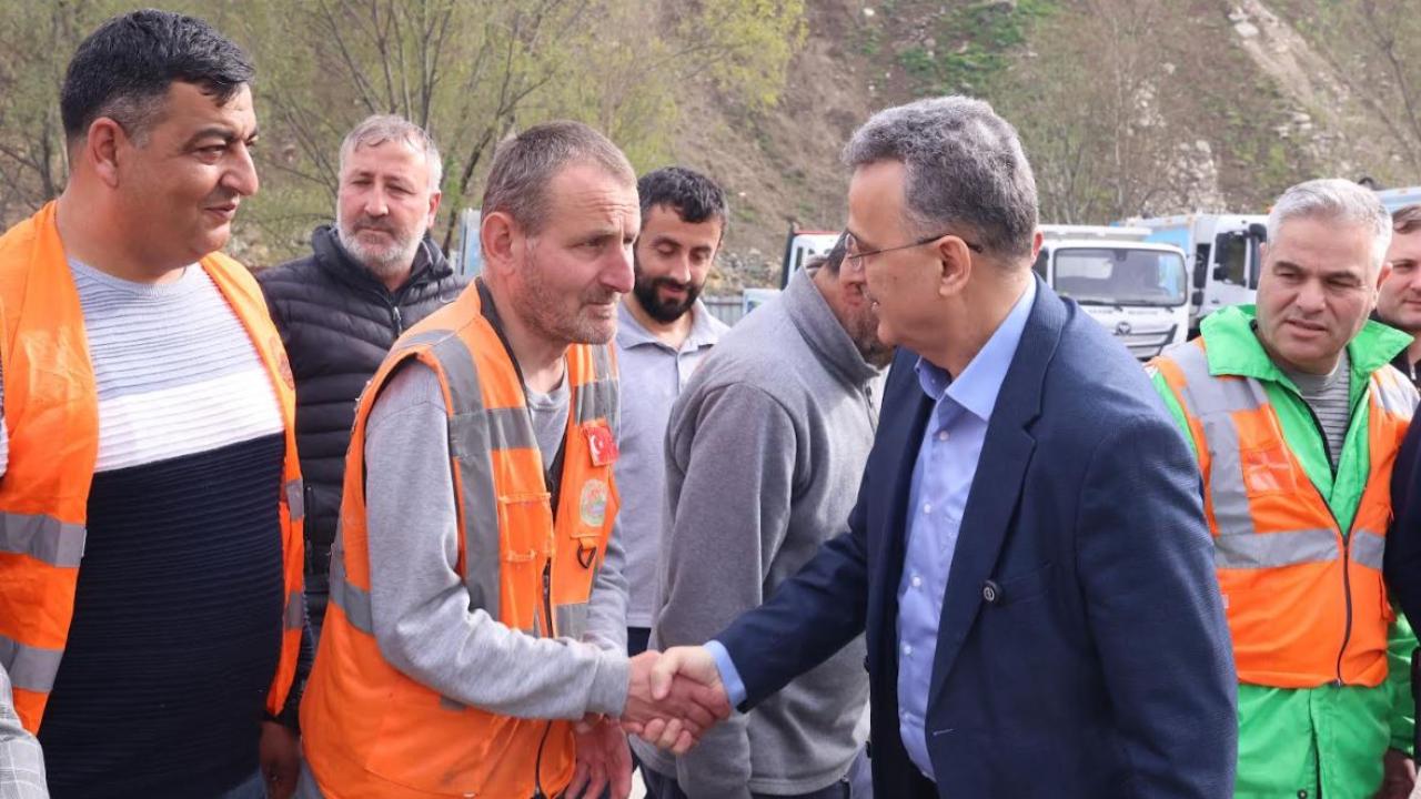 Başkan Kurnaz: Emekle yükselen bir toplum hedefliyoruz