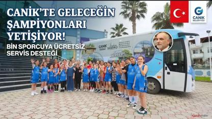 Canik Belediyesi'nden Genç Sporculara Müjde: Ücretsiz Servis Desteği Başladı!
