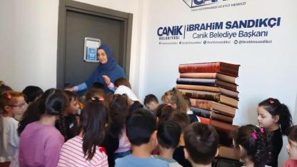 Canik Halk Kütüphanesi Gençlerin Yeni Buluşma Noktası Oldu