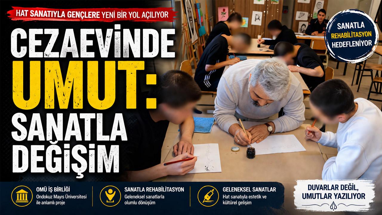 Cezaevinde sanatla değişim