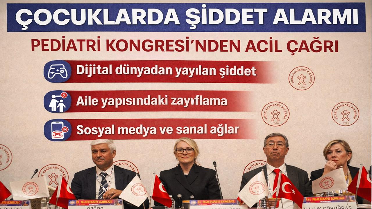 Çocuklarda Şiddet Alarmı: Pediatri Kongresi’nden Acil Çağrı