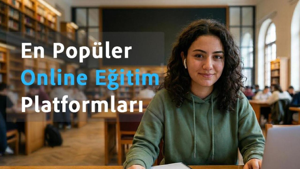 En Popüler Online Eğitim Platformları