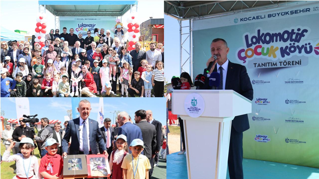 Gebze’de Çocukların Yeni Durağı: Lokomotif Çocuk Köyü Açıldı